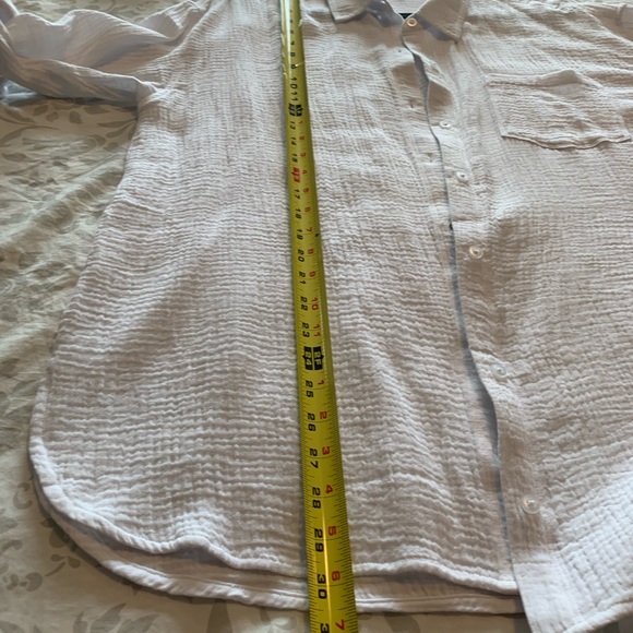 Rachel Size XL White Blouse - Picture 8 of 9